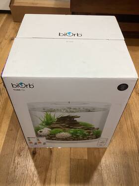 Biorb 72062 Tube 15l Aquarium With Led Light