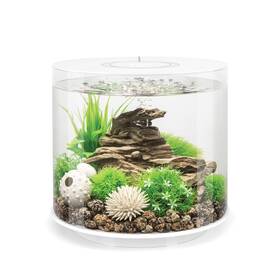 Biorb 822728720639 Tube 15 Aquarium With Standard Light - 4 Gallon White
