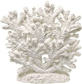 Blue Ribbon Ee-1762 Exotic Environments Coral Aquarium Ornament Medium White