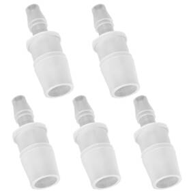 Bonsicoky 772324588389 5pcs Plastic Hose Barb Reducer Fitting 1/2 Inch To 1/4 Union Adapter