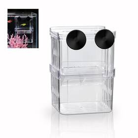 Boxtech 698253897289 Breeding Box For Fish Tank Aquarium Hatchery Incubator Breeder Isolatio