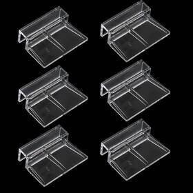 Kylgm8lyw Brand Aiyorse 613994 1 6 Pcs Aquarium Lid Clips 8mm Thick Fish Tank Clear Acrylic