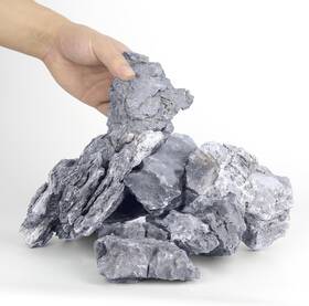 Brand Hygger Co2 Hc010 Seiryu Rock Stone For Aquascaping 4-6 Inch Natural 6.6 Pounds Grey-blue