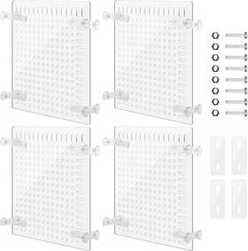 Brand Nuanchu Th-nuanchu-3152 4 Set Acrylic Fish Tank Divider 11.4 X 9.75&apos &apos /