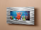 D1-1224 Brushed 24 Aluminum " Wall Tank Fish Aquarium Mounted