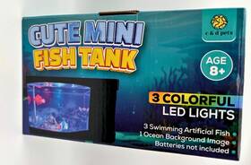 C & D Pets 198715584325 Cute Mini Fish Tank