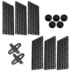 Cadufuelly 768590725917 Fish Tank Divider Spliceable Aquarium Bottom Filter Grid Fil