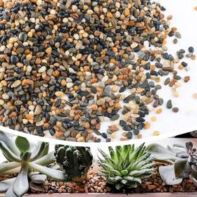 Cjgq B0clv7ht5g 7lb 1/4 Inch Polished Pebbles For Plants Potting Succulents Aquarium Fish Tank Vases