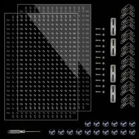 Clarellara B0c339d8zq Fish Tank Divider 55 Gallon Clear Aquarium Isolation Board With Suction Cups