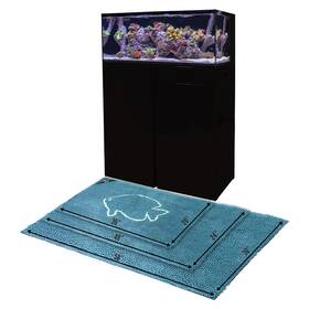 Cobalt Aquatics 25230 Aqua Sponge Mats L 20x36 - Absorbent Microfiber Non-slip And Waterproof For