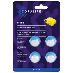 Coralife 100546202 Aquarium Fish Tank Marine Salt Water Pure Care Bacteria Supplemen