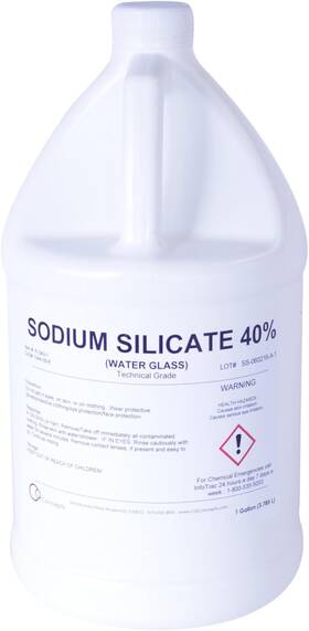 Cq Concepts Inc R-340-1 Sodium Silicate 40% - Water Glass 1 Gallon