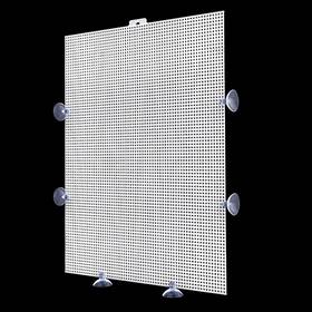Cuyacili 313101425420 2 Pack Fish Tank Divider Plastic Grid Cuttable Plate Separator With 1