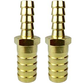 Cxpf00035 Cx Wonderland 2pcs Brass 5/16 Inch X1/2 Barb Hose Id Reducer Reducing Brabed Fitting Splicer Me
