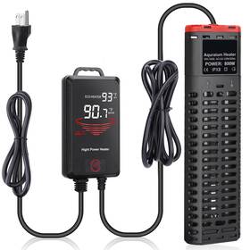 Cyitimo B0cdxvl78r 800w Submersible Aquarium Heater With Dual Quartz Tube For 80-220 Gal Tank