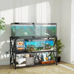 Dalemhome Psas1002bk 55-75 Gallon Fish Tank Stand Industrial Aquarium Black 19.7x Inch