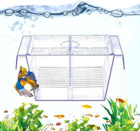 Datoo 313108262271 Fish Breeding Box Aquarium Holding Tank Transparent Isolation