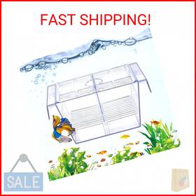 Datoo 614162677309 Fish Breeding Box Aquarium Holding Tank Transparent Isolation Acc