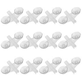 Dgzzi Schftbd-w-12 Suction Cup Holder 12pcs White Aquarium Fish Tank Breeding Divider Cu