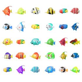 Usxqm3455a Diybravo 30 Pieces Artificial Aquarium Fish Tank Decorations Ornaments Plastic Lifelik