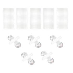 Dressoos F2yf300cqa27k11x2qh 10pcs Fish Tank Segregation Plate Isolation Board With Clips For Separat
