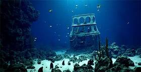 Dtekoj 30x18ygbj-n1896 30x18in Natural Underwater Aquarium Background Pictures 3d Fish Reef Ta