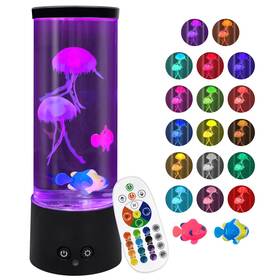 Eglagen B0d8vrtlwb Jellyfish Lamp Electric Jelly Fish Tank Table Aquarium Relaxing Led