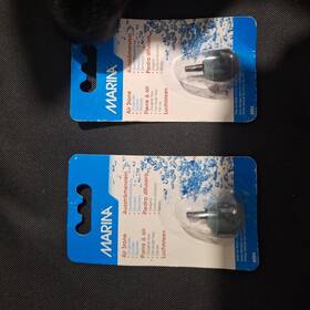 Elite A-964 Aquarium Aqua Fizzz Round Air Stone X2