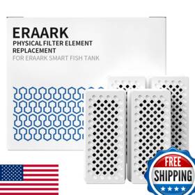 Eraark B09xm9b2fj 4-pack Filter Cartridges For Smart Fish Tanks - 5 And 1.5 Gallon