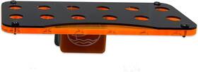 Eshopps 79210 Alpha Rack Mega Magnetic Coral Frag Black Over Neon Orange