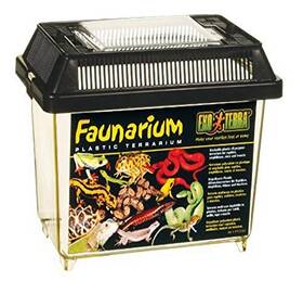 Exo Terra B000256dx6 Faunarium Plastic Reptile Terrarium Mini Pt2250