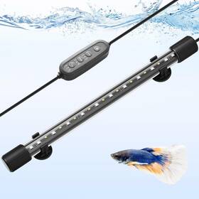 Fedour Rd10-rgbw-400 15in Submersible Aquarium Led Light 24/7 Mode Lights With Fu