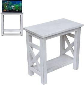 Finomenal Fin1020mgorw8068 Solid Wood Fish Tank Stand Up To 20 Gallons Gallon Aquarium