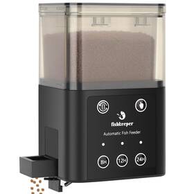 Fishkeeper Mus-fk036-200ml Automatic Fish Feeder For Aquarium - 320ml Large Capacity Adjustable Fee
