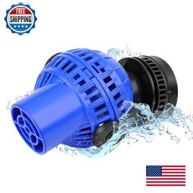 Flexzion B07kf21f8z 1600gph Mini Aquarium Wave Maker Circulation Pump For Fish Tank