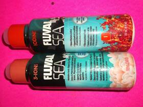 Fluval 013253571913 Sea Iodine/fluval 3-ions 8 Oz For Salt Water Aquariums