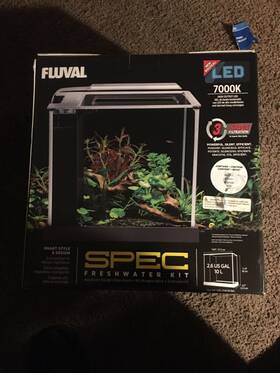 Fluval 10517 Spec Iii - 2.6 Gallon White