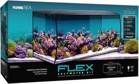 Fluval 14994 Sea Flex Saltwater Aquarium Kit - 123 L 32.5 Us Gal Black