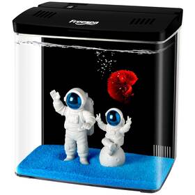Fs-03q Freesea Aquarium Betta Fish Tank 1.5 Gallon Small Starter Kit With Filter