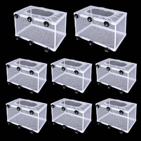 Fviexe 825665551373 8pcs Fish Breeder Box For Tank Net Aquarium Isolation Breeding Box