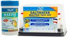 G77947 Api Saltwater Master Test Kit And Flakes Fish Food Bundle