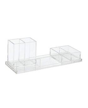 Gartner Studios Inc. 38600 Russell Hazel Acrylic Clear And Gold-toned Hardware 12 Inch X Starter Solution Set