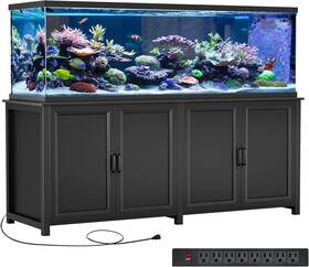 Gdlf 850052968465 180-200 Gallon Large Fish Tank Stand Aquarium With 72 Inch W X 24 D Tabletop