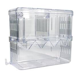 Gittcoll J0059 Acrylic Fish Breeding Box Double Layer Aquarium Tank Fishes Isolation Wit