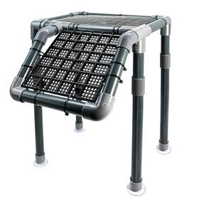 Gucvdnple Platform-1 Large Basking Platform For Aquatic Turtles 10.8 Inch Width Resting Area Gray