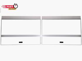 H2pro 445049991958 Glass Canopy 2 Piece Set For Aqueon And All Only 75/90/110 Gallon 48x1