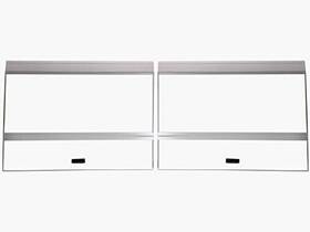 H2pro S36gt 36 Inch Glass Canopy 2pcs Set Only Fits Seapora And Deep Blue Aquarium Master