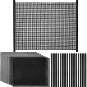 Haiabei Wt241 8pcs Plastic Mesh Canvas Sheets Embroidery Aquarium Fish Tank Divider Plastic