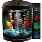 Hawkeye Aquarium Generous 2 Gallon 360 Starter Kit With Led Lighting New 748377142779