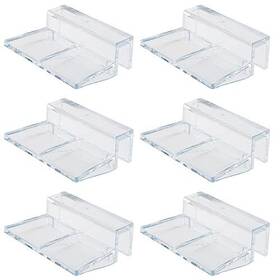 29894-aftg-6 Heyous 6pcs 8mm Aquarium Fish Tank Glass Cover Clip Support Holder Acrylic 29894-aftg-6 Heyous 6pcs 8mm Aquarium Fish Tank Glass Cover Clip Support Holder Acrylic